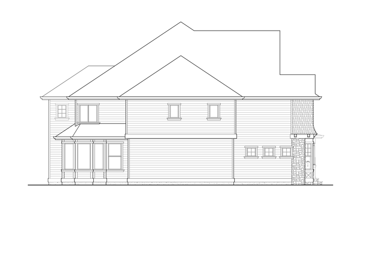 Home Plan - Exterior - Other Elevation 1 for Craftsman House Plan #132-490 - 4 bed, 5 bath