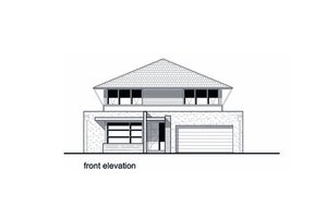 Exterior - Other Elevation for Modern House Plan #496-11 - 4 bed, 2.5 bath
