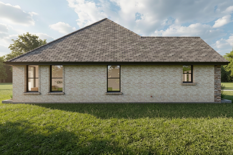 Home Plan - Exterior - Other Elevation 1 for Farmhouse House Plan #1127-19 - 3 bed, 3 bath