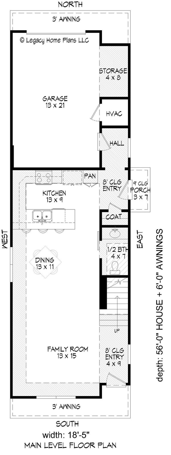 Dream House Plan - Contemporary Floor Plan - Main Floor Plan #932-773
