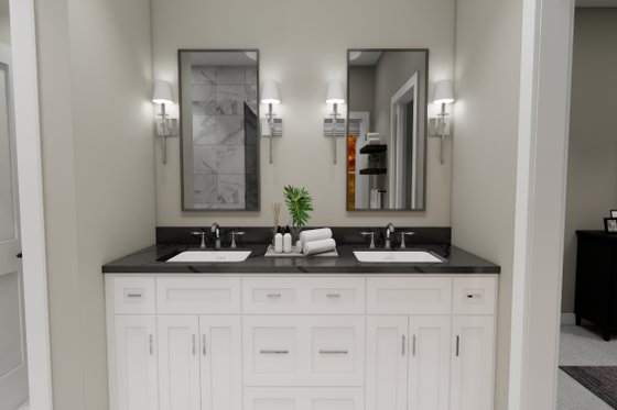 Interior - Master Bathroom for Farmhouse House Plan #51-1416 - 4 bed, 4.5 bath