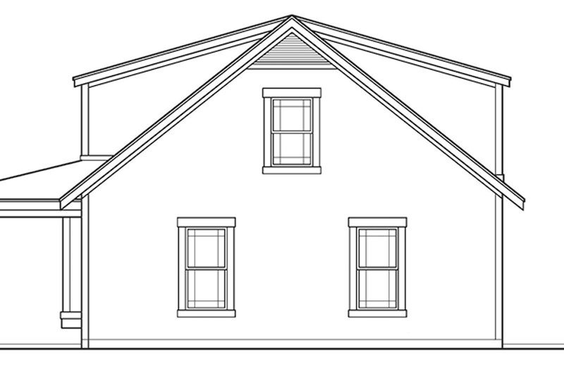 Home Plan - Exterior - Other Elevation for Country House Plan #472-239 - 3 bed, 2 bath