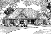 Country Style House Plan - 4 Beds 2 Baths 2394 Sq/Ft Plan #17-3003 