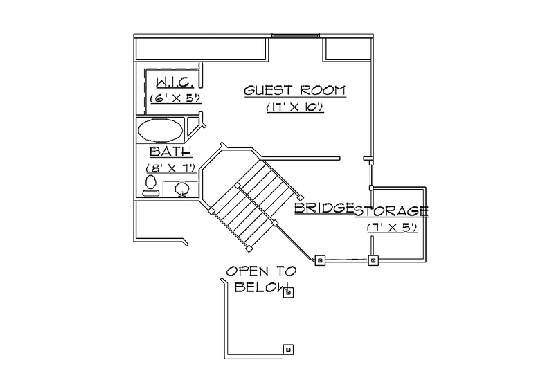 Dream House Plan - Floor Plan - Upper Floor for Country House Plan #945-42 - 6 bed, 5 bath