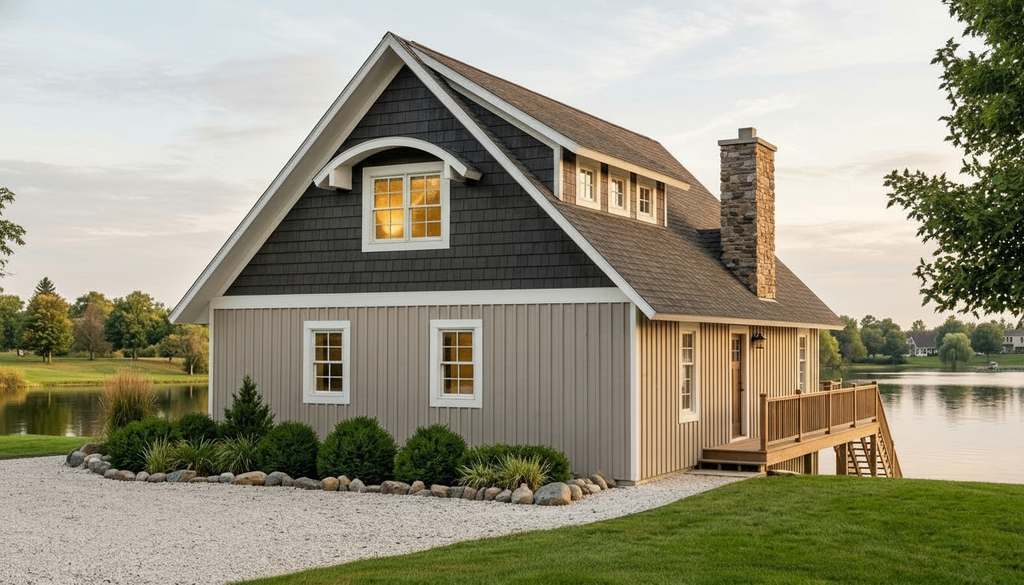 Exterior - Front Elevation 2 for Beach House Plan #1064-26 - 1 bed, 1.5 bath