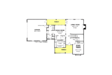 Home Plan - Traditional Floor Plan - Main Floor Plan #20-308