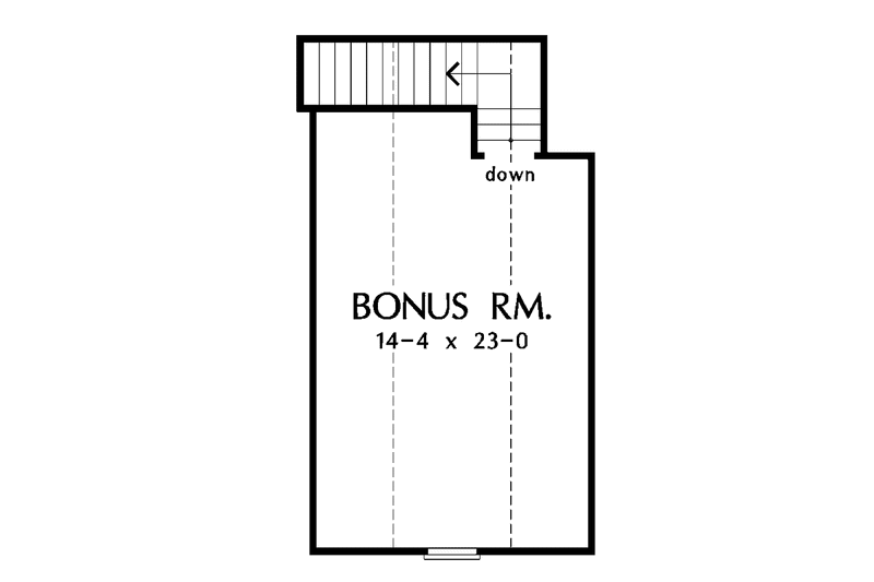 Dream House Plan - Floor Plan - Other Floor for Country House Plan #929-815 - 3 bed, 2 bath