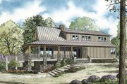 Cabin Style House Plan - 3 Beds 2.5 Baths 2207 Sq/Ft Plan #17-3303 