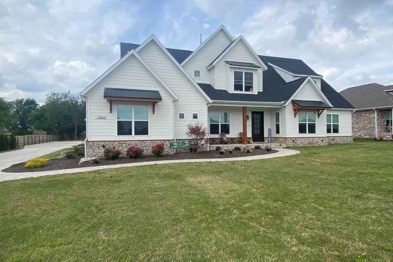 Dream House Plan - Exterior - Front Elevation 3 for Country House Plan #932-66 - 6 bed, 4.5 bath