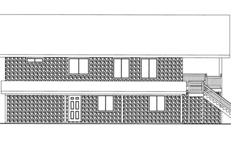 Dream House Plan - Exterior - Other Elevation for Country House Plan #117-836 - 2 bed, 0 bath