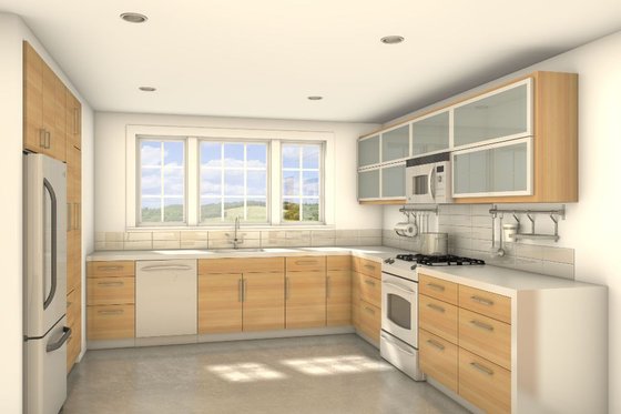 Interior - Other 4 for Traditional House Plan #497-40 - 3 bed, 3 bath