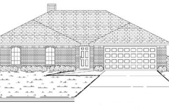 Exterior - Other Elevation for Traditional House Plan #84-300 - 3 bed, 2 bath