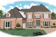 Traditional Style House Plan - 3 Beds 3 Baths 2775 Sq/Ft Plan #81-579 