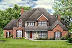 Traditional Exterior - Front Elevation Plan #84-156