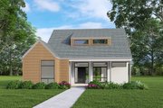 European Style House Plan - 3 Beds 2 Baths 1568 Sq/Ft Plan #472-444 