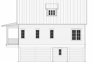Exterior - Other Elevation 1 for Beach House Plan #443-12 - 3 bed, 2.5 bath