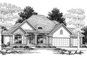Traditional Exterior - Front Elevation Plan #70-772