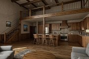 Barndominium Style House Plan - 3 Beds 2.5 Baths 2084 Sq/Ft Plan #1084-8 Interior 