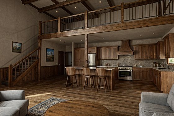 Interior - Other for Barndominium House Plan #1084-8 - 3 bed, 2.5 bath