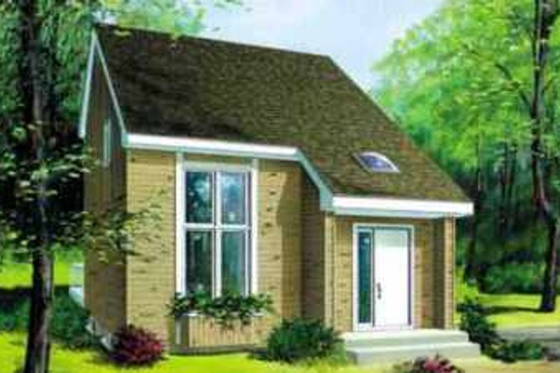 Architectural House Design - Exterior - Front Elevation Plan #25-2283