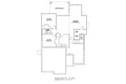 Prairie Style House Plan - 2 Beds 2 Baths 1608 Sq/Ft Plan #1100-11 