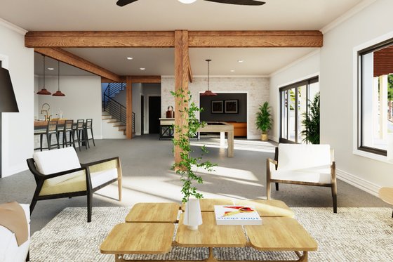Interior - Other 7 for Contemporary House Plan #1064-367 - 4 bed, 4.5 bath