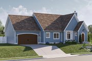 Cottage Style House Plan - 3 Beds 2 Baths 1507 Sq/Ft Plan #455-342 