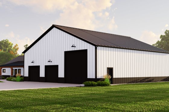 Exterior - Other Elevation for Country House Plan #1064-161 - 3 bed, 2 bath