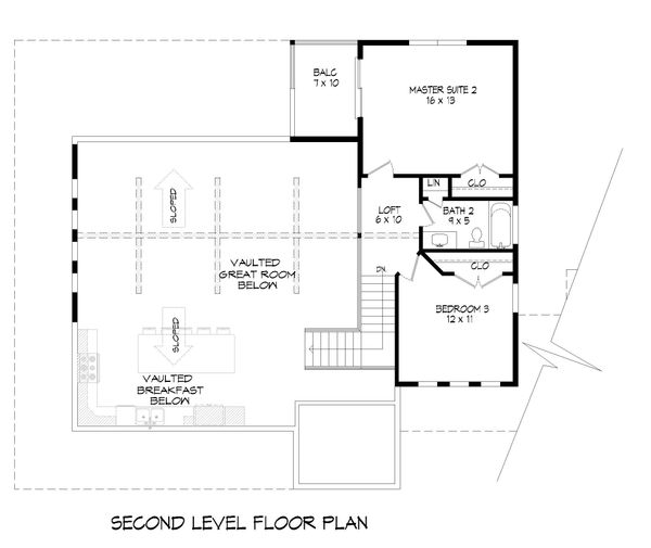Dream House Plan - Country Floor Plan - Upper Floor Plan #932-68