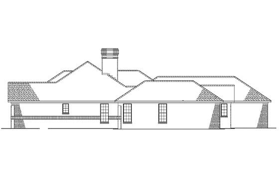 Floor Plan - Other Floor for European House Plan #17-3079 - 4 bed, 2.5 bath