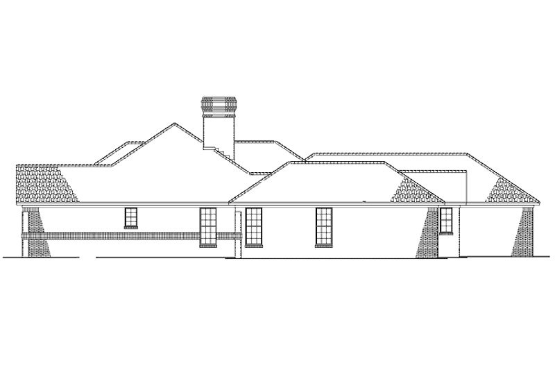 Dream House Plan - Floor Plan - Other Floor for European House Plan #17-3079 - 4 bed, 2.5 bath