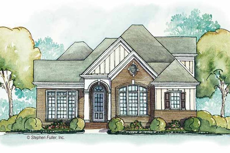 House Plan Design - Country Exterior - Front Elevation Plan #429-383