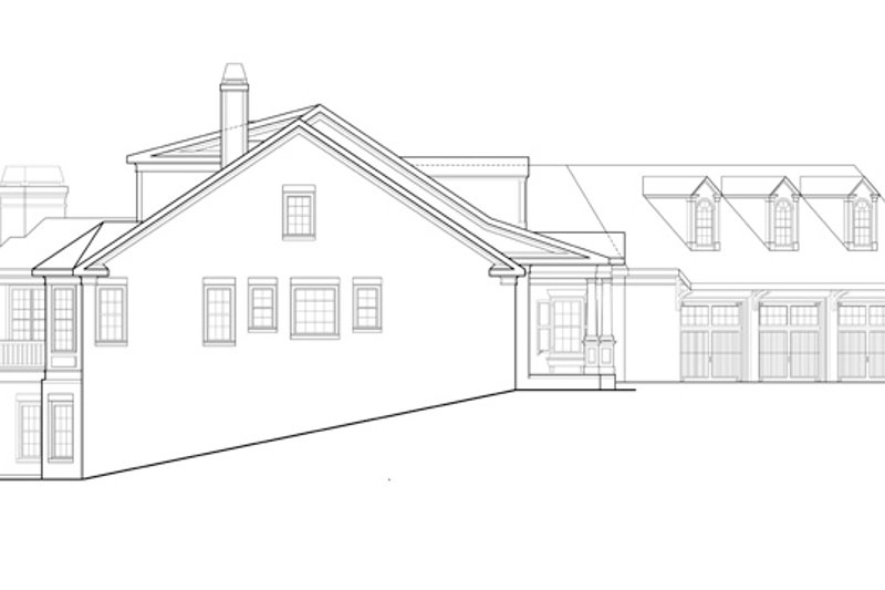 Home Plan - Exterior - Other Elevation for Traditional House Plan #927-958 - 4 bed, 3.5 bath