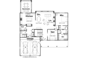 Craftsman Style House Plan - 2 Beds 3.5 Baths 3001 Sq/Ft Plan #928-81 