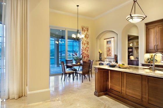 Interior - Kitchen 2 for Mediterranean House Plan #930-446 - 3 bed, 3.5 bath