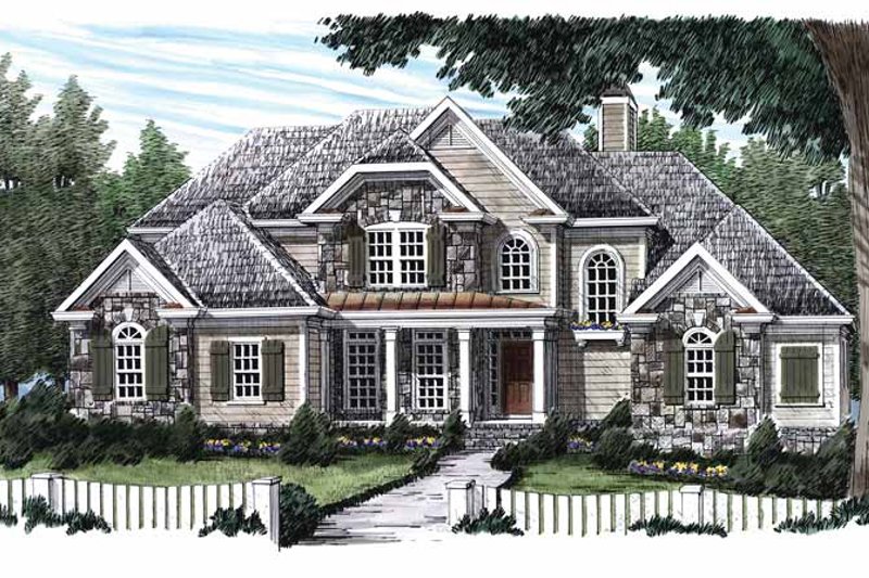 House Plan Design - Exterior - Front Elevation 3 for Country House Plan #927-567 - 4 bed, 3.5 bath