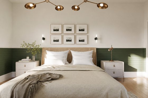 Interior - Master Bedroom for Barndominium House Plan #1064-313 - 5 bed, 3 bath