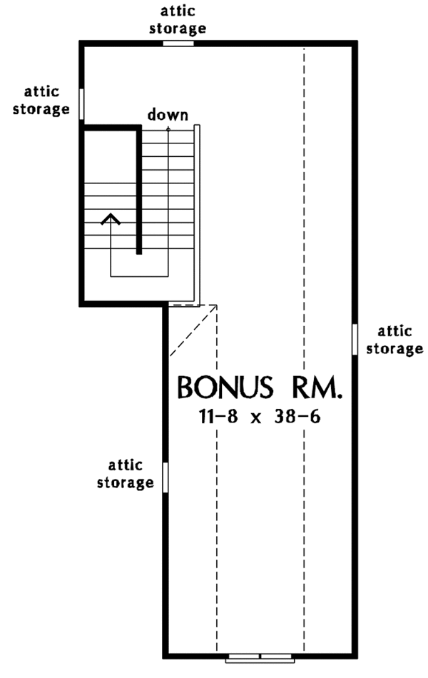 Architectural House Design - Ranch Floor Plan - Other Floor Plan #929-763