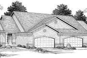 Bungalow Style House Plan - 6 Beds 4 Baths 4300 Sq/Ft Plan #70-1391 