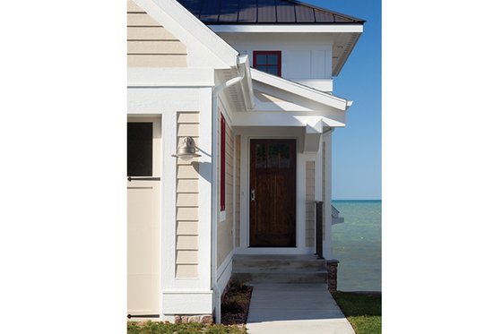 Exterior - Front Elevation 1 for Contemporary House Plan #928-249 - 3 bed, 3.5 bath