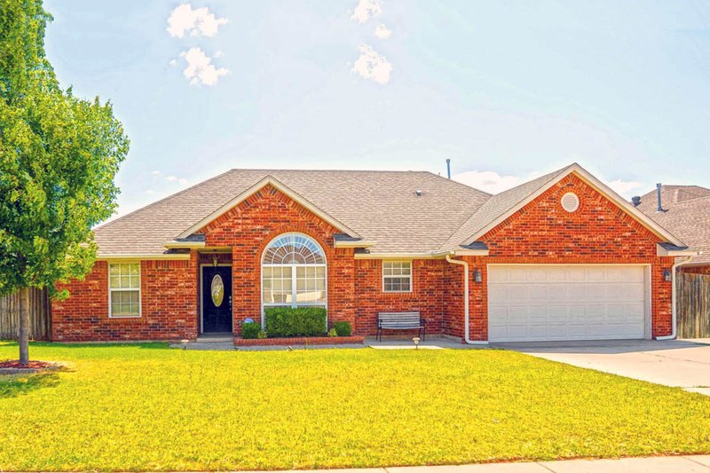 Exterior - Front Elevation 2 for Traditional House Plan #65-484 - 3 bed, 2 bath