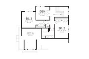 Craftsman Style House Plan - 4 Beds 3.5 Baths 2160 Sq/Ft Plan #48-529 