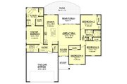 Ranch Style House Plan - 4 Beds 2 Baths 1736 Sq/Ft Plan #430-105 