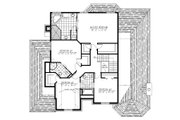 European Style House Plan - 4 Beds 3.5 Baths 2895 Sq/Ft Plan #138-335 