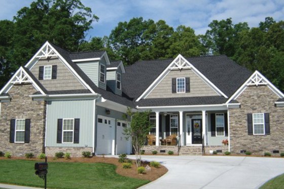 Exterior - Front Elevation 6 for Country House Plan #927-129 - 3 bed, 2.5 bath