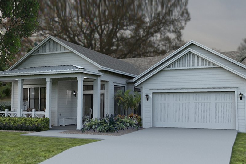 Home Plan - Exterior - Front Elevation 4 for Colonial House Plan #1058-148 - 3 bed, 3 bath