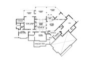 Ranch Style House Plan - 3 Beds 3.5 Baths 3730 Sq/Ft Plan #54-445 