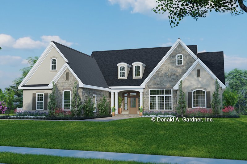 Home Plan - Traditional Exterior - Front Elevation Plan #929-503