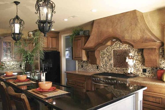 Interior - Kitchen for Contemporary House Plan #11-273 - 4 bed, 2 bath