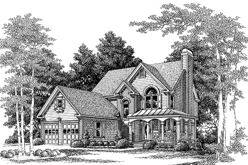 Home Plan - Exterior - Front Elevation 3 for Traditional House Plan #927-194 - 3 bed, 2.5 bath